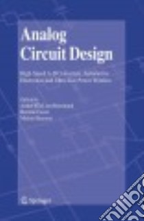 Analog Circuit Design libro in lingua di Roermund Arthur H. M., Casier Herman (EDT), Steyaert Michiel