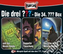 (Audiolibro) Die Drei ??? - 34 Die Drei ??? (3 Cd)  di Die Drei ???