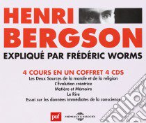 (Audiolibro) Bergson, Henri - Explique Par Frederic Worms (4 Cd)  di Bergson, Henri