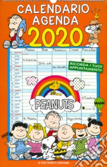 Peanuts. Calendario agenda 2020 libro