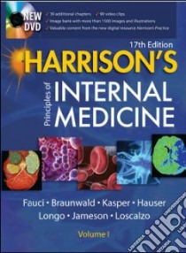 Harrison's principles of internal medicine. Con CD-ROM libro di Fauci Anthony S.