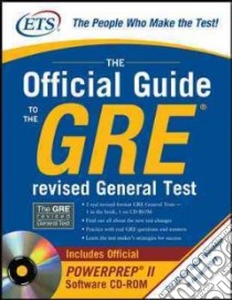 The official guide to the GRE revised general test. Con CD-ROM libro