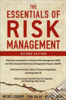 Essentials of risk management libro di Crouhy Michel; Galai Dan; Mark Robert