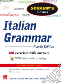 Italian grammar libro di Germano Joseph; Schmitt Conrad J.