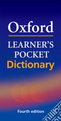 Oxford learner's pocket dictionary libro