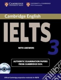 Cambridge IELTS 3 Self-study Pack libro