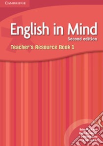 English in mind. Level 1. Teacher's Book libro di Puchta Herbert, Stranks Jeff