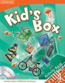 Nixon Kid's Box 4 Activity Book + Cd-rom libro di Caroline Nixon