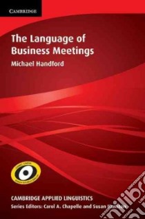 Handford Languages Of Business Meeting Pb libro di Handford Michael