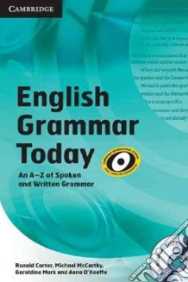 Carter English Grammar Today + Cd-rom + Workbook libro di Ronald Carter