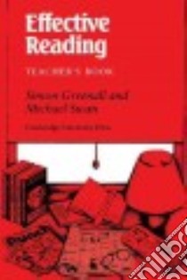 Effective Reading Teacher's Book libro di GREENALL-SWAN