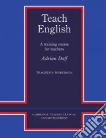Doff Teach Engl Tch Wb libro di Adrian Doff