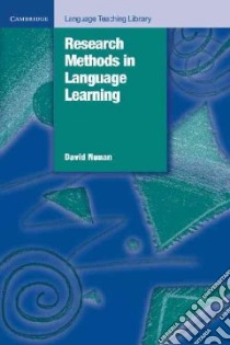 Research Methods in Language Learning libro di David Nunan