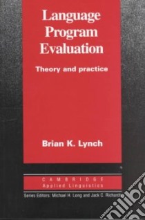 Lynch Lang Program Eval Pb libro di Brian K Lynch