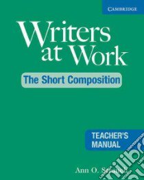 Singleton Writers At Work Short Tch libro di Strauch Ann O.