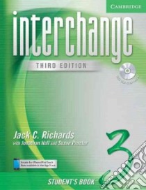 Richards Interchange 3 3ed Std +cd libro di Richards Jack C., Hull Jonathan, Proctor Susan