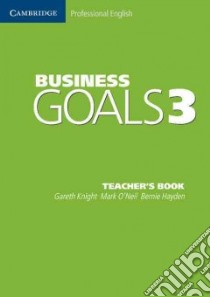 Business Goals 3 libro di Knight Gareth, O'Neil Mark, Hayden Bernie