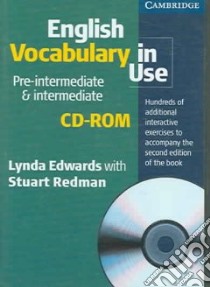 English Vocabulary in Use libro di Edwards Lynda, Redman Stuart