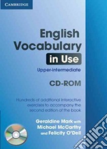 English Vocabulary in Use Upper-intermediate libro di Mark Geraldine, Michael Mccarthy, O'Dell Felicity