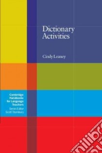 Leaney Dictionary Activities Pb libro di Cindy Leaney