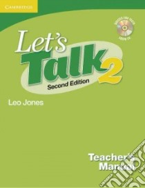 Jones Let's Talk 2 2ed Tch + Cd libro di Jones Leo