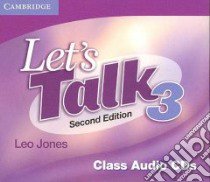 Jones Let's Talk 3 2ed Cl Cdau libro di Jones Leo