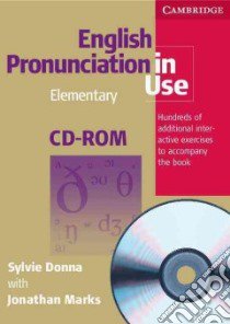 English Pronunciation in Use Elementary CD-ROM for ... libro di Sylvie Donna