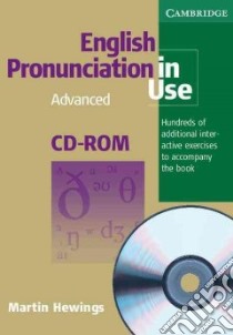 English Pronunciation in Use Advanced CD-ROM for Windows ... libro di Martin Hewings