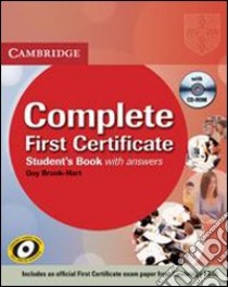 Complete First Sb W/a+cdrom libro di Brook-Hart Guy