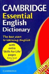 Cambridge Essential English Dictionary libro di Cambridge University Press (COR)