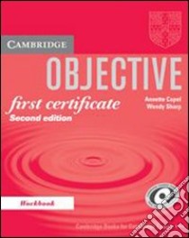 Objective First 2ed Wk Bk libro di Capel Annette, Sharp Wendy
