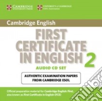 Cambridge First Certificate in English 2 for Updated Exam libro di Not Available (NA)