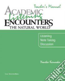 Kanaoka Academic List Encour Natural Tch libro di Yoneko Kanaoka