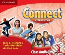 Connect Level 1 Class Audio libro di Richards Jack C., Barbisan Carlos, Sandy Chuck (CON)