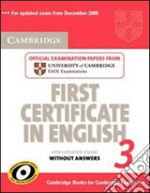 Camb First 3 N.e. Pack libro