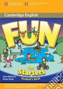 Robinson Fun For Starters 2ed Std libro di Robinson Anne, Saxby Karen