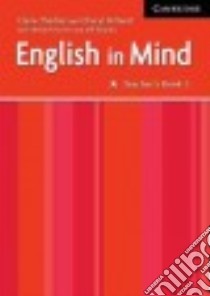 English In Mind Teacher's Book Level 1 libro di PUCHTA-STRANKS