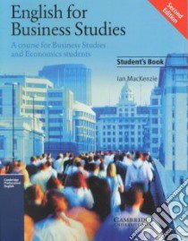 English for Business Studies Student's Book libro di Mackenzie