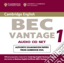 Cambridge English Business Certificate. Vantage CD Level 1 libro