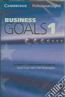 Business Goals 1 Audio Cassettes libro di Bernie Hayden