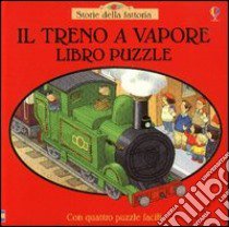 Treno a vapore. Libro puzzle libro