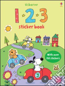 1 2 3 sticker book. Con adesivi. Ediz. illustrata libro