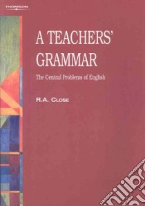 Teacher's Grammar libro