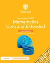 Cambridge IGCSE mathematics. Core and extended. Coursebook. Per le Scuole superiori. Con espansione online libro di Morrison Karen; Hamshaw Nick