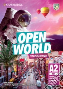 OPEN WORLD KEY A2 SB/WB+EBOOK+DIGITAL PACK CON TEST&TRAIN libro di COWPER - WHITE 