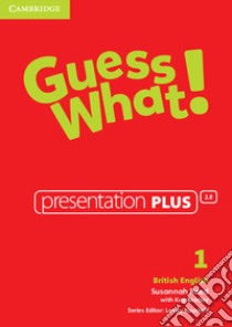 Guess what! Guess What! Level 1 Presentation Plus. DVD-ROM libro di Reed Susannah, Bentley Kay