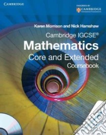 Morrison Igcse Mathematics: Core&ext+cdrom libro di Morrison Karen, Hamshaw Nick