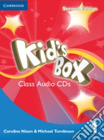 Kid's box. Level 1. Class audio CD. Per la Scuola elementare libro di Nixon Caroline; Tomlison Michael