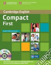 Compact First Sb W/a+cdrom libro di May Peter