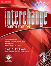 Interchange. Level 1 . Full Contact with self study. DVD-ROM libro